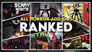 All Horror Add-Ons Ranked! | Minecraft Marketplace Add-On