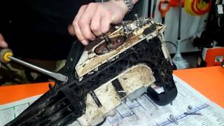 Stihl MS180 . Разборка и диагноз бензопилы .