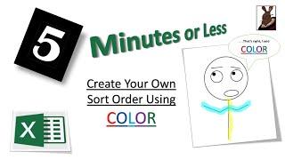 Sort By Color in Microsoft Excel