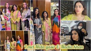 I met Nida yasir & Nadia khan | celebrities Event at Islamabad