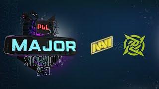 [4K] Natus Vincere vs NiP - Map 1 Nuke - PGL Major Stockholm 2021 - Legends - Day 6