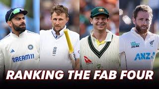 Ranking the Fab Four of Kohli, Root, Smith & Williamson | Willow Talk