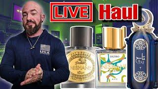 LIVE Fragrance Haul: Fragrance World Taj 2, Nishane Deziro & Hespéridé Colognise