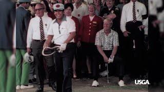 Lee Trevino...Jack Nicklaus... A Rubber Snake?!?! A Surprise to Start the 1971 U.S. Open Playoff