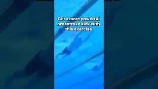 Get a more powerful breastroke kick with this exercise#SSDLFam #swimming #power #dryland