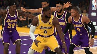 Can LeBron James Beat The  LA Lakers Alone? | NBA 2K22