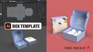 How to Box Template Design in Adobe Illustrator CC 2020