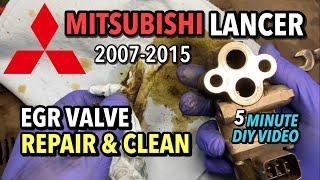 Mitsubishi Lancer - EGR Repair & Cleaning - 2007-2015