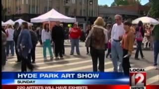Painter Talks About Hyde Park Art Show
