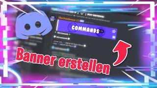 Discord BANNER ERSTELLEN KOSTENLOS Tutorial | So VERSCHÖNERST DU deinen Server! [Deutsch/HD]