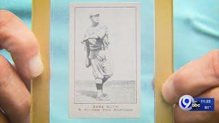 Port Byron man obtains rare Babe Ruth baseball card