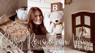 COSY RENOVATION VLOG #44 ~ Home Updates, Autumn Baking, Bookshops & Haul  | Suzy Darling