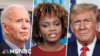 Biden White House pressed after Trump's 2024 win I Full briefing