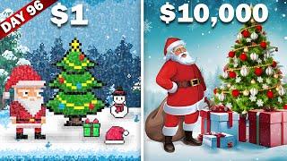 $1 vs $10,000 Christmas Games!