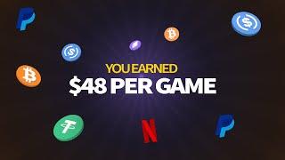 EARN MONEY PER GAME YOU PLAY (Make Money Online Fast)