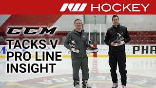 CCM Tacks AS-V Pro Skate Line // On-Ice Insight