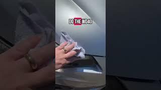 DIY Headlight hack with WD40! #cartips #carhack #diyhacks #carguys