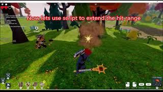 Roblox Dragon Blade Open World RPG Script (Extend HitRange)