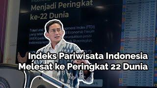 Pariwisata Indonesia Naik ke Peringkat 22 Dunia