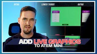 Fully Customized Live Graphics for ATEM Mini | Singular.live