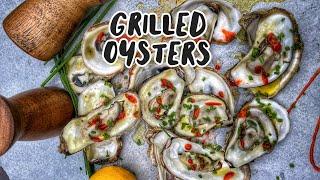 How to grill an oyster? No shucking required