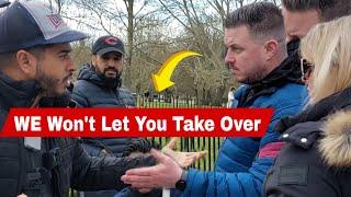 We Won't Let You Take Over Our Country | Hamza  | Speakers Corner