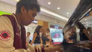 I Played EPIC Piano Covers for 16 MINUTES STRAIGHT on a PUBLIC PIANO!│Public Piano Sessions #2