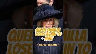 Queen Camilla Loses Again to Princess Anne, Her perfect revenge left Camilla in despair! #celebrity