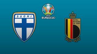 eFootball PES 2021 - UEFA Euro 2020 - Group B - Finland-Belgium