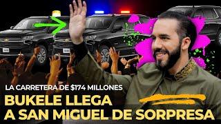 #EnVivo Nayib Bukele Llega A San Miguel En Carretera De $174,000,000 / Carnaval 2024 Gerardo Barrios