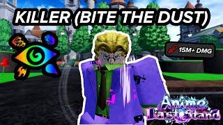 NEW *AVATAR* KILLER (BITE THE DUST) SHOWCASE | ROBLOX Anime Last Stand