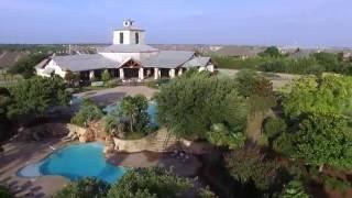 Frisco Texas Lone Star Ranch neighborhood - Drone video footage