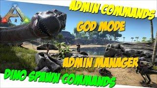 Admin Manager/God/Dino + Item Spawn Commands/Cheats PC/PS4/XBOne - ARK: Survival Evolved German