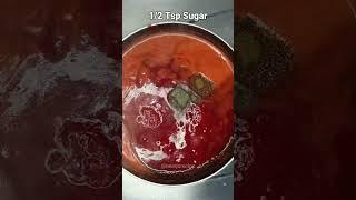 Healthy & Yummy Tomato Soup with Bread Croutons Recipe #healthylifestyle