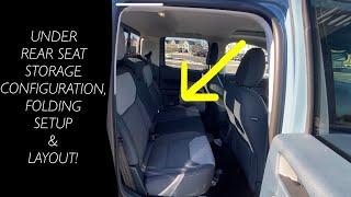 FORD MAVERICK REAR SEAT CONFIGURATION EXPLAINED