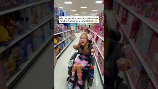 When you find wheelchair Barbie *EMOTIONAL* #wheelchair #barbie #inclusion #shorts