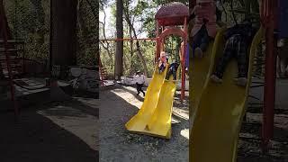 baby playing slide Swing jhula #slide #Swing #jhula #shorts #viralshorts 