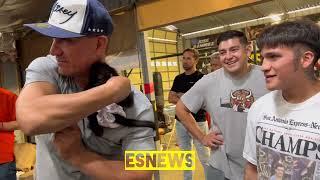 Boxing champ Bam on flying privet and would he get a pet monkey EsNews