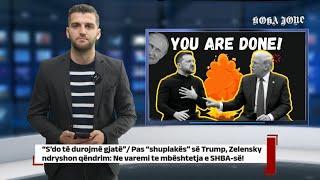 Pas “shuplakës” së Trump, Zelensky ndryshon qëndrim: Ne varemi te mbështetja e SHBA-së!