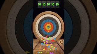 You have to aim and do it correctly. I did 10 in a row, a total of 50.#shorts