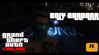 GTA 5 ONLINE - ONLY BANDANNA [Как надеть только банданну без кепки и очков]