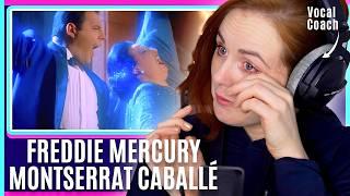 Freddie Sings Opera? | Freddie Mercury, Montserrat Caballé - Barcelona | Vocal Coach Reacts Analysis