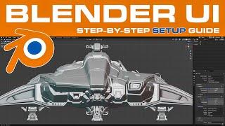 The Best Way To Set UP Your Blender UI in 2025 for Beginners