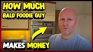 How Much Bald Foodie Guy Makes Money On YouTube 2024