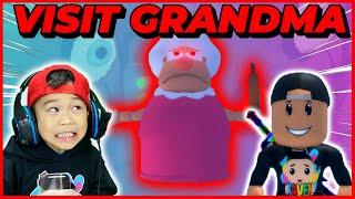 Never Visit Scary Grandma! Let's Play Roblox Grandma Visits Story! Full Playthrough