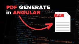 Angular PDF Generation: Simplified Tutorial for Beginners