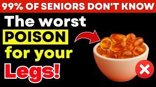SENIOR, The 5 WORST Vitamins That WEAKEN Your Legs After 60 | Elderly Health