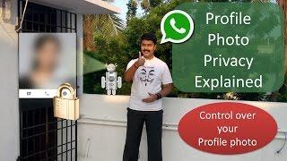 WhatsApp Profile photo - Privacy - Explained