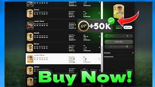 How To Make Your First 50,000 Coins On EAFC 25 Web App ! ( Make Quick Coins In EAFC 25 )