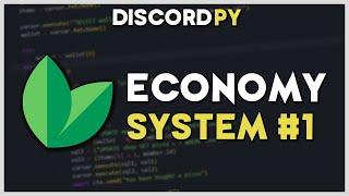 [NEW] Discord Economic Bot | Opening Account, Work, Balance | Part 1 | Python